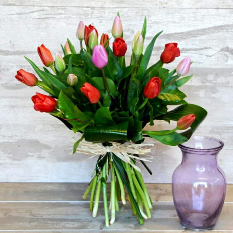 Ramo tulipanes 7deflors